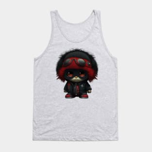 cute black red mastermind Tank Top